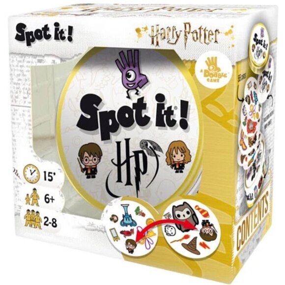 NEW Spot It! Harry Potter Game - 5 games in 1 - Picture 1 of 4